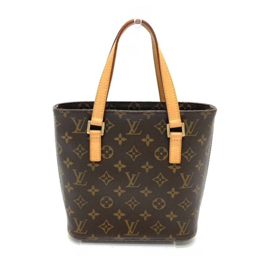 LOUIS VUITTON Authentic Brown Monogram Canvas Tote Bag - Picture 2 of 12